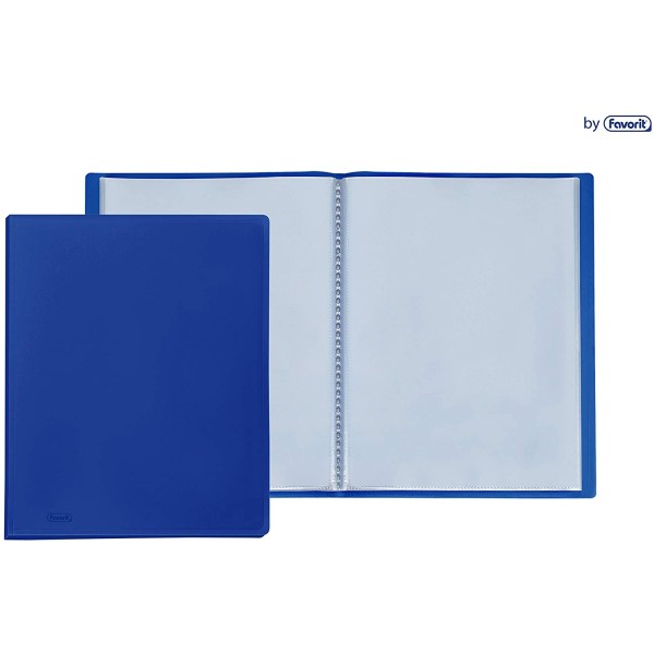 Portalistino Favorit 22x30 blu 80 buste