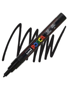 Marcatore a Tempera Uni Posca Uniposca PC3M Uni-Ball -...