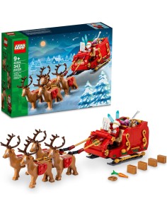 LEGO Slitta di Babbo Natale Giocattolo, Set di Giochi...