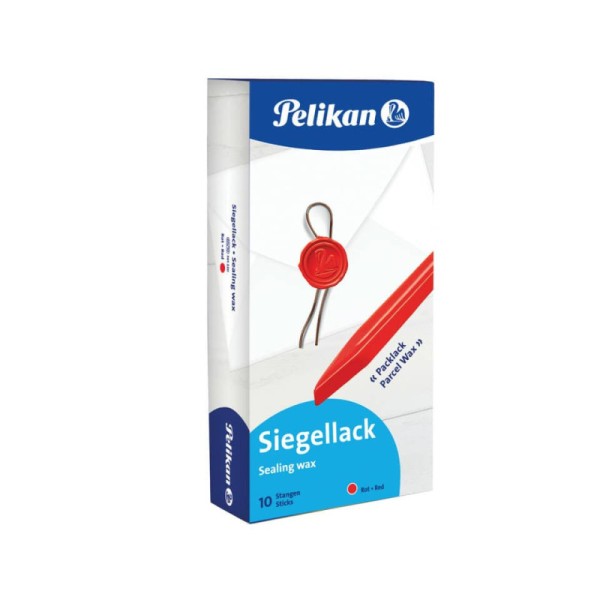 Ceralacca rossa Pelikan 60/10 per pacchi Conf 1...