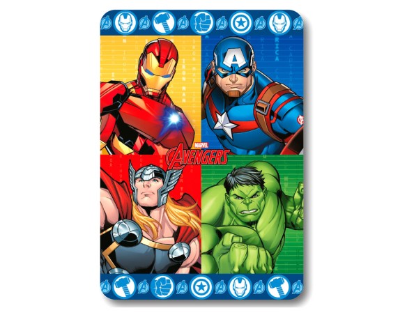 Avengers | Plaid copertina coperta pile bimbo bambino avengers 100x140 cm