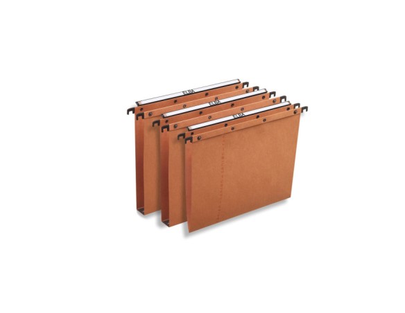 Cartelle sospese per cassetto ELBA Defi interasse 39 cm arancione fondo