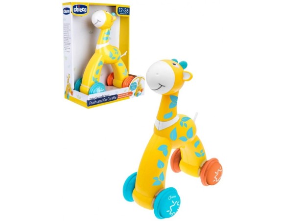 Gioco Giraffa Spingi e Vai BABY SENSE & FOCUS Giallo 0000994700000 chicco