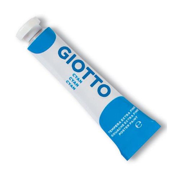 Tempera giotto 7,5 ml n.15 CIANO c.u.