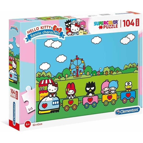 PUZZLE CLEMENTONI PUZZLE 104 PZ MAXI HELLO...