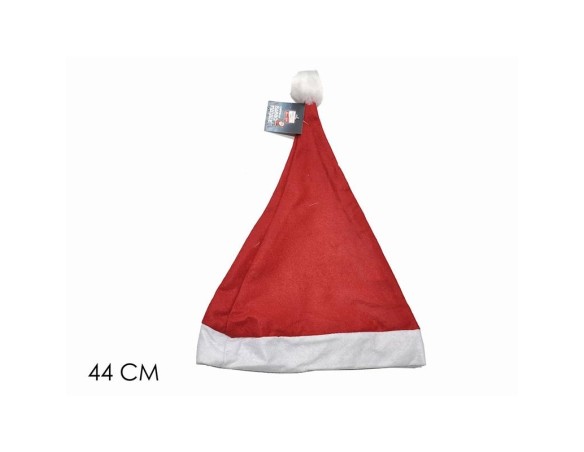 Natale | CAPPELLO BABBO NATALE ROSSO 44 CM IN POLIESTERE 429207