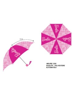Ombrello Barbie - rosa Ombrello pieghevole per bambini,...