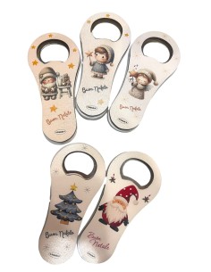 Natale | APRIBOTTIGLIE CON MAGNETE CLASSICO NATALE