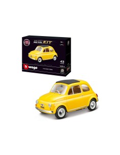 Bburago Fiat 500F (1965) Metal Kit Die Cast in scala 1:24...