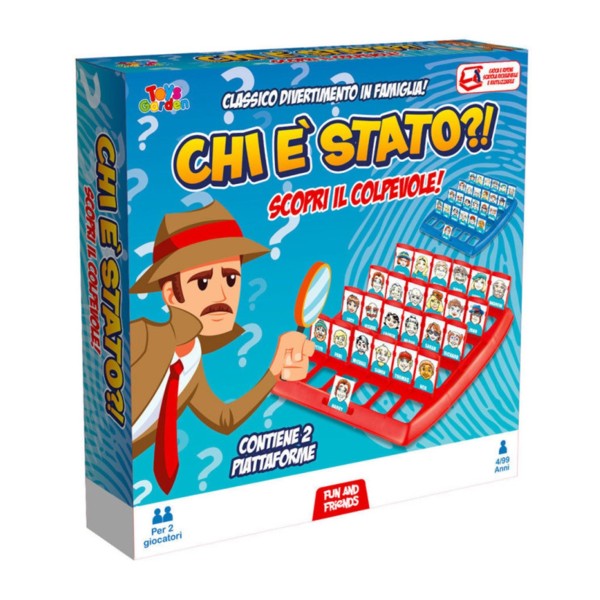 GIOCO DA TAVOLA Chi è stato - INDOVINA CHI