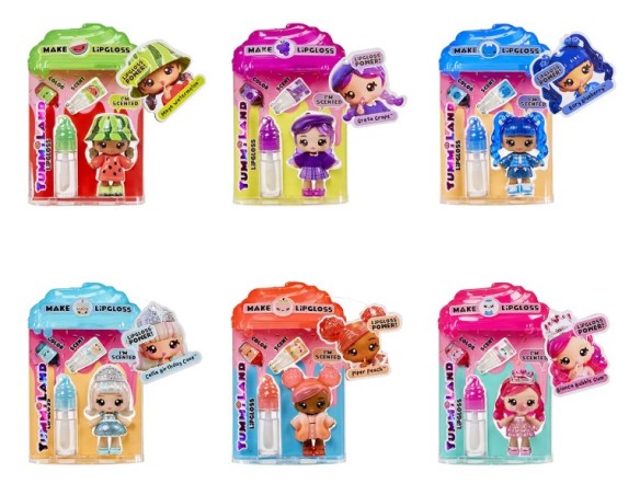 Yummiland Lipgloss Doll Assortite