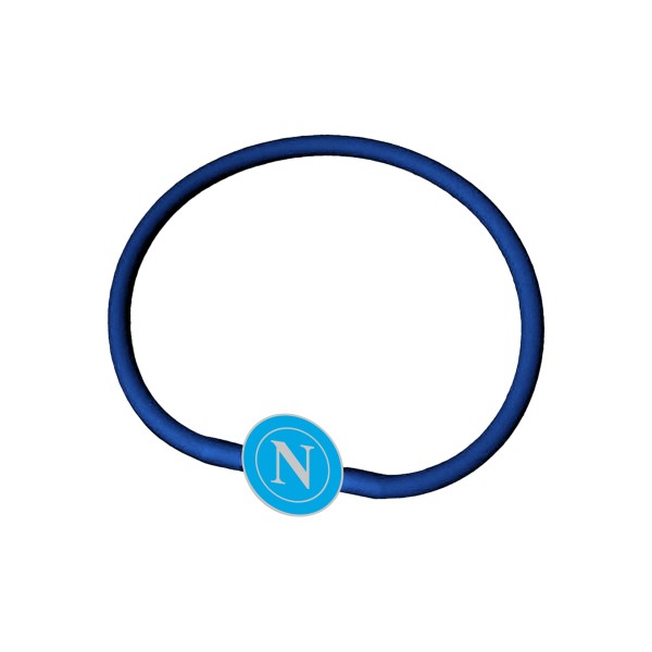 Napoli | BRACCIALETTO IN SILICONE BLU SCURO CON...