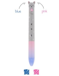 Legami | Penna A Due Colori Click & Clack Kitty | Legami