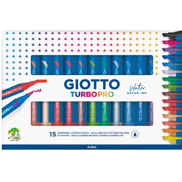 PENNARELLO DOPPIA PUNTA GIOTTO TURBO PRO FILA...