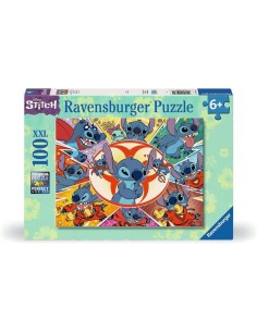 Ravensburger - Puzzle 100 Pezzi XXL Disney Stitch, Idea...