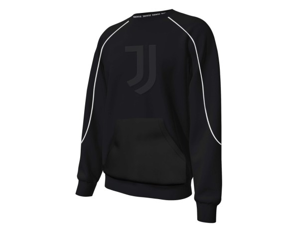 Juventus | Felpa Juventus Juve uomo con stemma Juventus dotata di comode tasche F10 1045