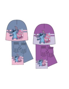 Lilo e Stitch | Set tre pezzi cappello + guanti + sciarpa...