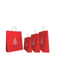 Busta regalo christmas natale 22x10x29