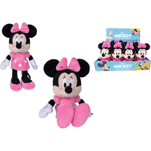 Minnie | Peluche Originale Disney Minnie 20 cm,...