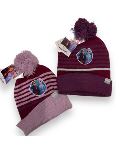 Frozen - Cappello invernale per bambini, Rosa o Viola...