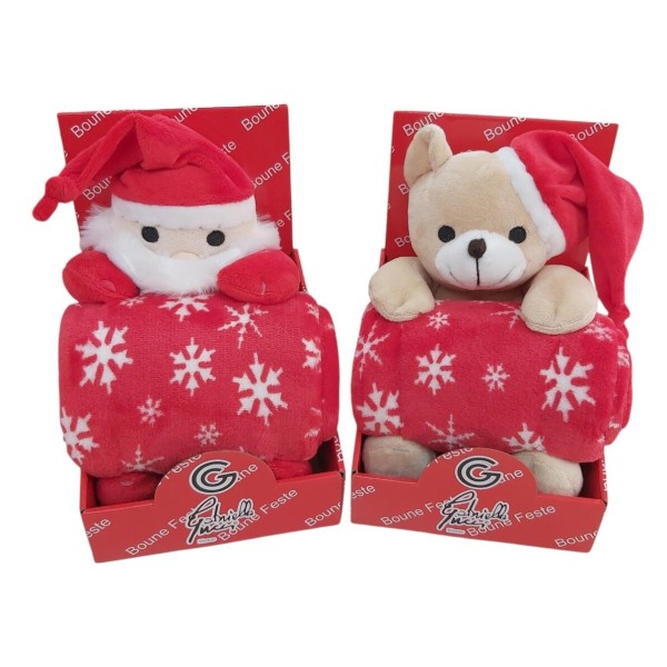 Peluche + Plaid natalizio NATALE