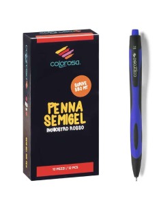 PENNA SEMIGEL COLOROSA COLORE BLU