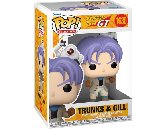 Funko Pop! Animation: DBGT - Trunks & Gill - Dragon Ball GT - Figura in Vinile da Collezione - Idea Regalo - Merchandising Uffi