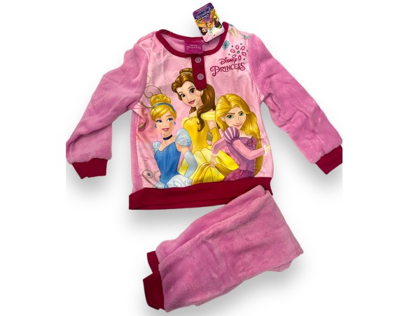 Principessa | Pigiama pile coral Principesse princess bambina baby 288