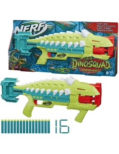 Hasbro Nerf, DinoSquad Armorstrike, blaster con tamburo...