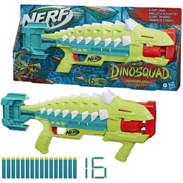 Hasbro Nerf, DinoSquad Armorstrike, blaster con...
