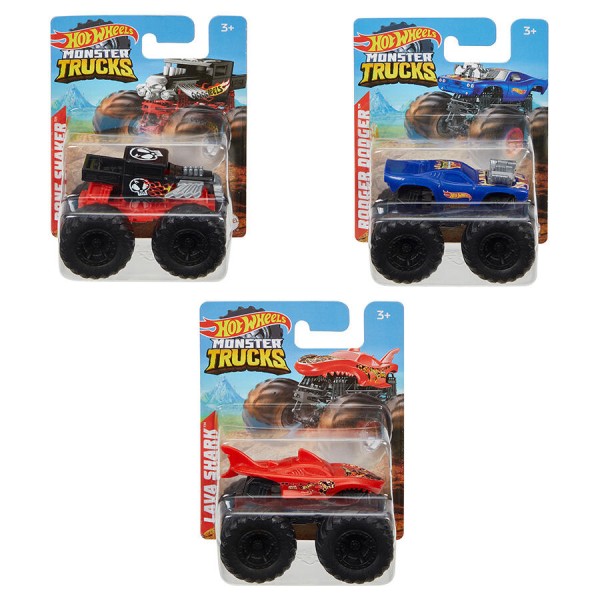 HOT WHEELS MONSTER TRUCKS BLISTER VEICOLO...