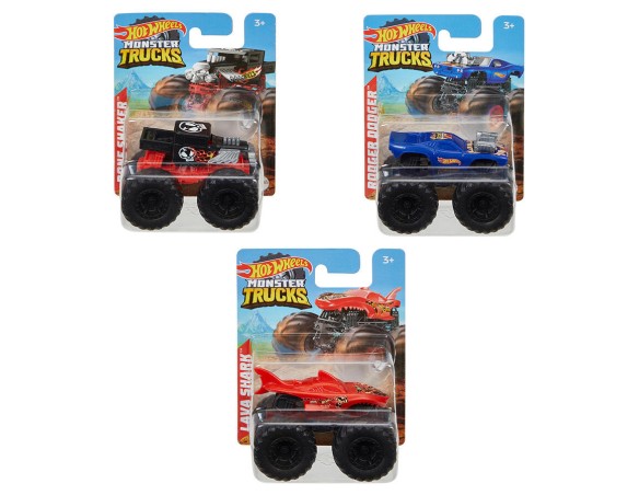 HOT WHEELS MONSTER TRUCKS BLISTER VEICOLO ANTINCENDIO VALUE