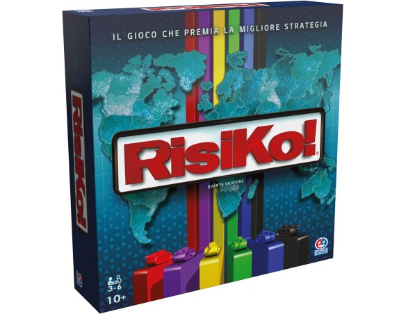 Editrice Giochi, Risiko, Giochi in Scatola, Risiko Classico Giochi di Società e Strategia per Famiglia e Amici, Giochi da Tavol
