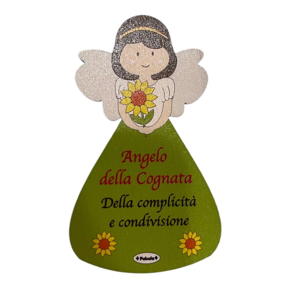 Magnete Angelo calamita Della Cognata In Legno...