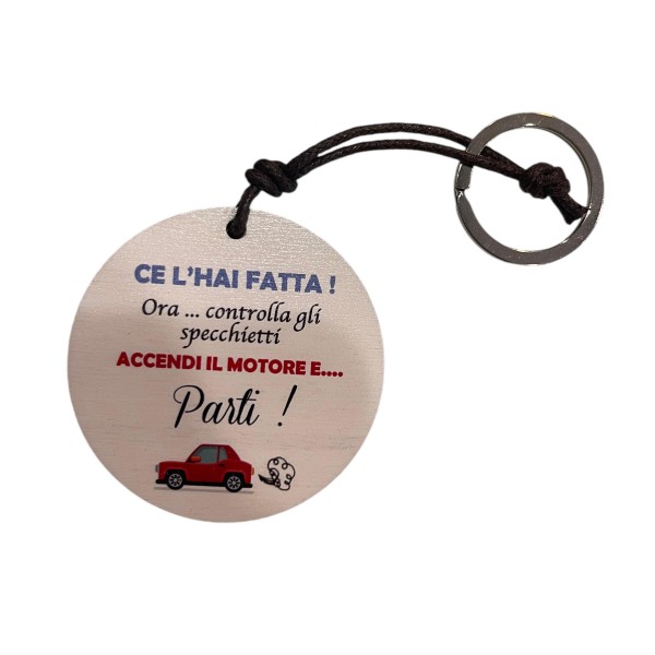Portachiavi Auto patente nuova auto patentato...