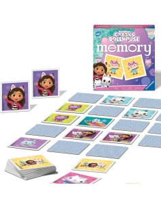 Ravensburger - mini memory Versione Gabby's Dollhouse, 48...