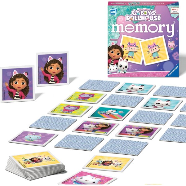 Ravensburger - mini memory Versione Gabby's...