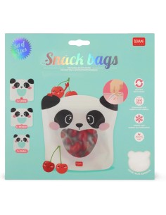Legami - Set di 3 Buste per Alimenti, 3 Diverse Misure S,...