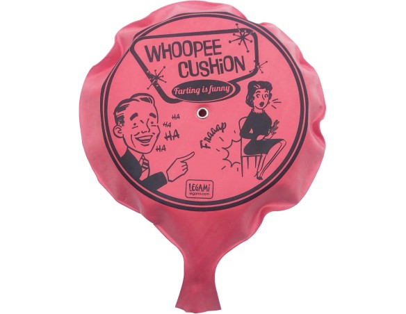 Legami - Cuscino Peto Scorreggio Scoreggino, Whopee Cushion, Diametro 15 cm