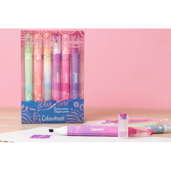 Set Di 5 Evidenziatori Tinc Colorati E Divertenti - Ideali Per Scuola, Ufficio, Appunti Creativi, Colori Vivaci