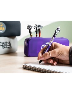 Geolier | Penna a sfera Geolier con topper – Inchiostro blu 2