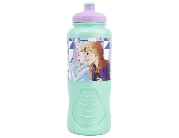 Frozen | Borraccia asilo Frozen 430ml in plastica 19x6,5 cm - 430ML