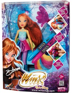 Bambola Rocco Giocattoli Hair Magic Bloom winx