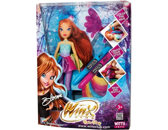 Bambola Rocco Giocattoli Hair Magic Bloom winx