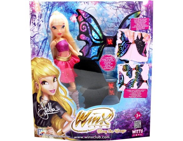 Bambola Rocco Giocattoli Winx Bling The Wings Stella
