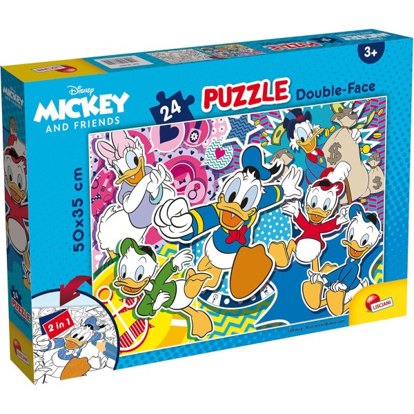 Liscianigiochi- Disney Puzzle DF Plus 24...