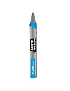 Mitama | Universal Marker Punta Media 2.5 Argento Mitama