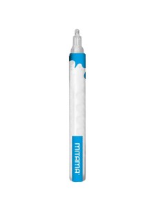 Mitama | Universal Marker Punta Media 2.5 Bianco Mitama