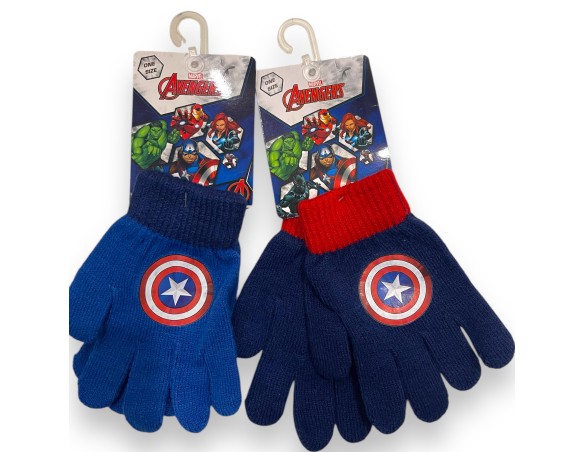 Avengers | Guanti bimbo bambino invernali taglia unica avengers