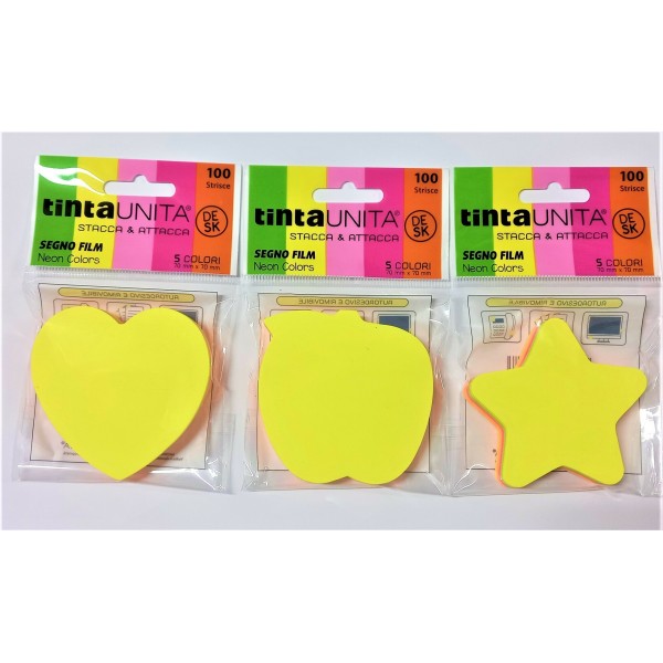 Memo Notes post-it Adesivo 70x70mm Multicolor...